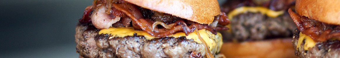 Eating Burger at Z Burger Tenleytown restaurant in Washington, DC.